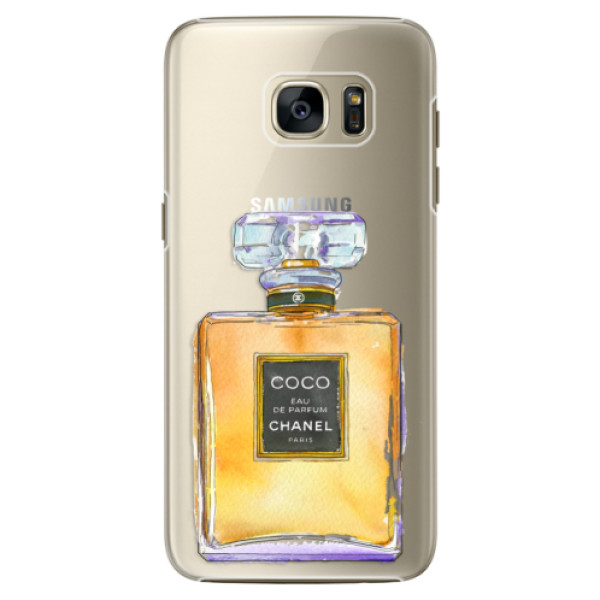 Plastové puzdro iSaprio - Chanel Gold - Samsung Galaxy S7 Edge