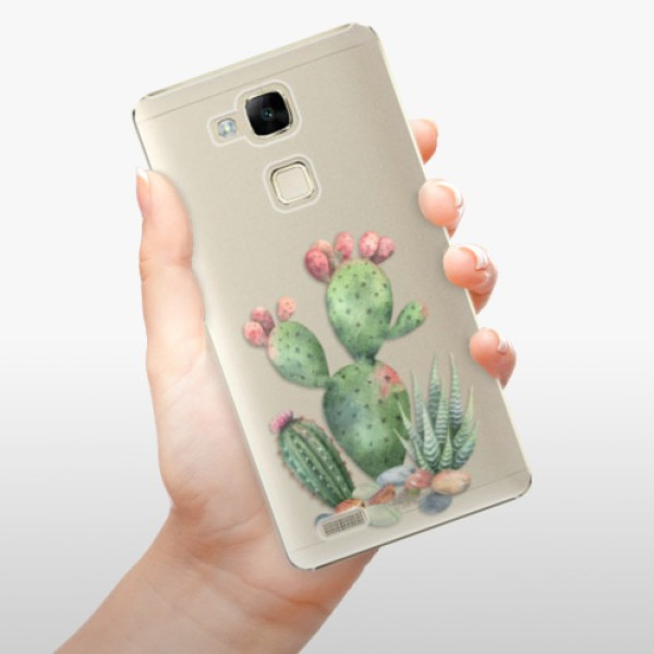 Plastové puzdro iSaprio - Cacti 01 - Huawei Ascend Mate7