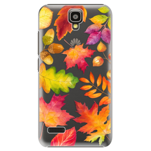 Plastové puzdro iSaprio - Autumn Leaves 01 - Huawei Ascend Y5