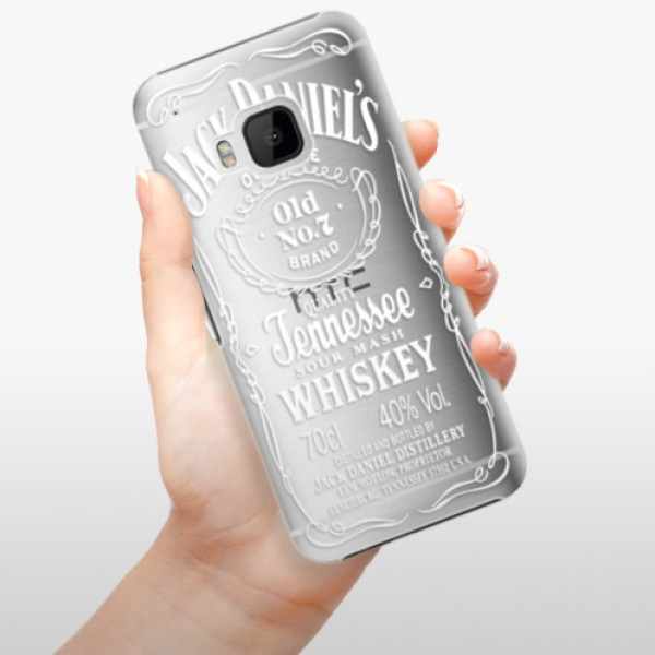 Plastové puzdro iSaprio - Transparent White Jack - HTC One M9