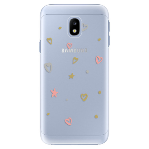 Plastové puzdro iSaprio - Lovely Pattern - Samsung Galaxy J3 2017