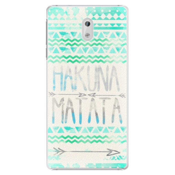 Plastové puzdro iSaprio - Hakuna Matata Green - Nokia 3