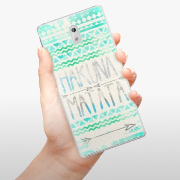 Plastové puzdro iSaprio - Hakuna Matata Green - Nokia 3