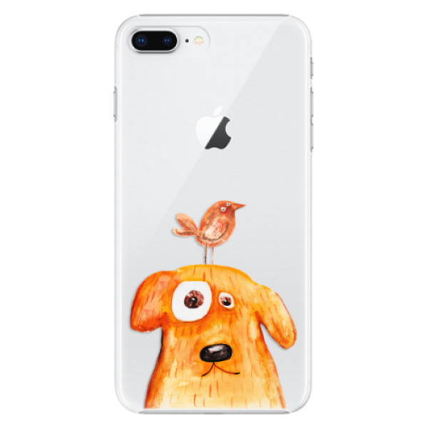 Plastové puzdro iSaprio - Dog And Bird - iPhone 8 Plus