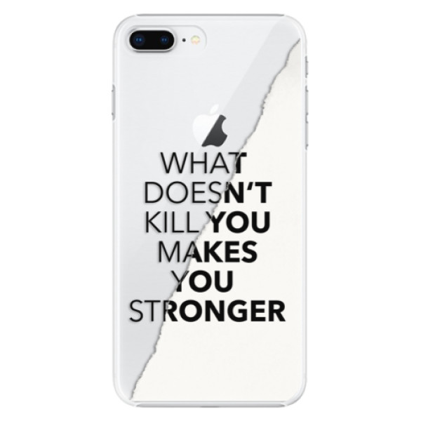 Plastové puzdro iSaprio - Makes You Stronger - iPhone 8 Plus