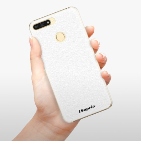 Plastové puzdro iSaprio - 4Pure - bílý - Huawei Honor 7A