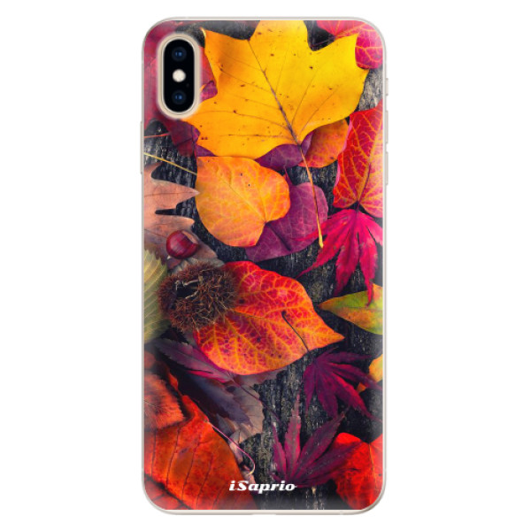 E-shop Silikónové puzdro iSaprio - Autumn Leaves 03 - iPhone XS Max