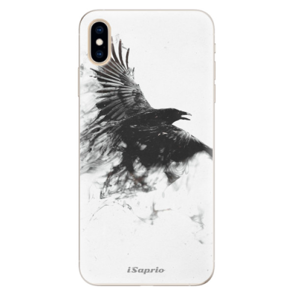Silikónové puzdro iSaprio - Dark Bird 01 - iPhone XS Max