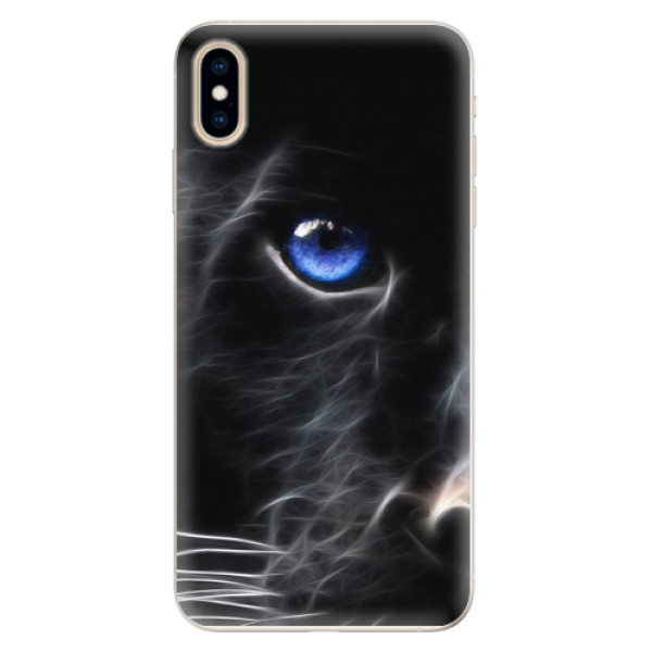 Silikónové puzdro iSaprio - Black Puma - iPhone XS Max