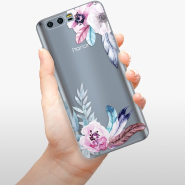 Silikónové puzdro iSaprio - Flower Pattern 04 - Huawei Honor 9