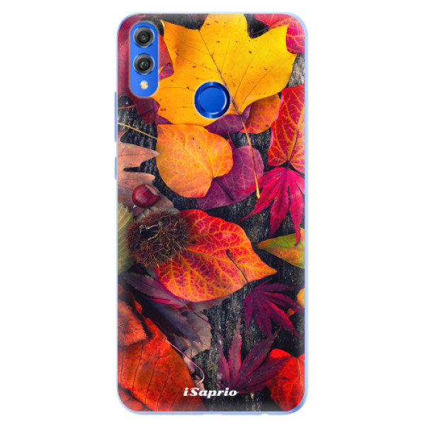 Silikónové puzdro iSaprio - Autumn Leaves 03 - Huawei Honor 8X