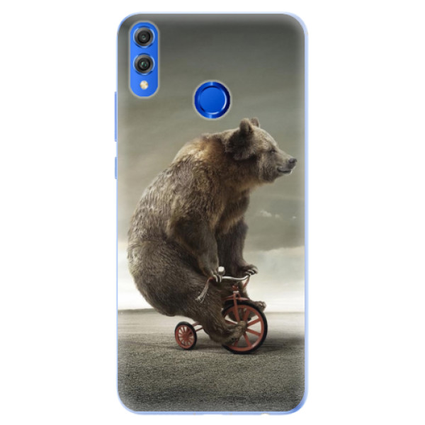 Silikónové puzdro iSaprio - Bear 01 - Huawei Honor 8X