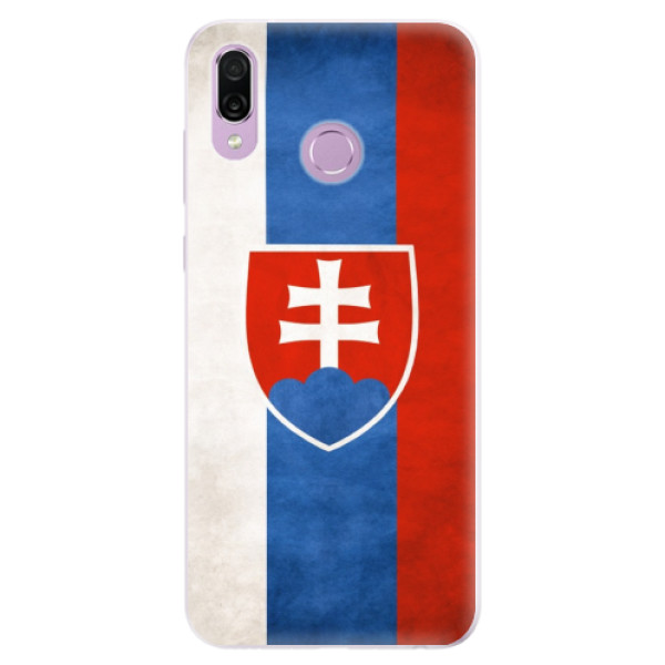 Silikónové puzdro iSaprio - Slovakia Flag - Huawei Honor Play