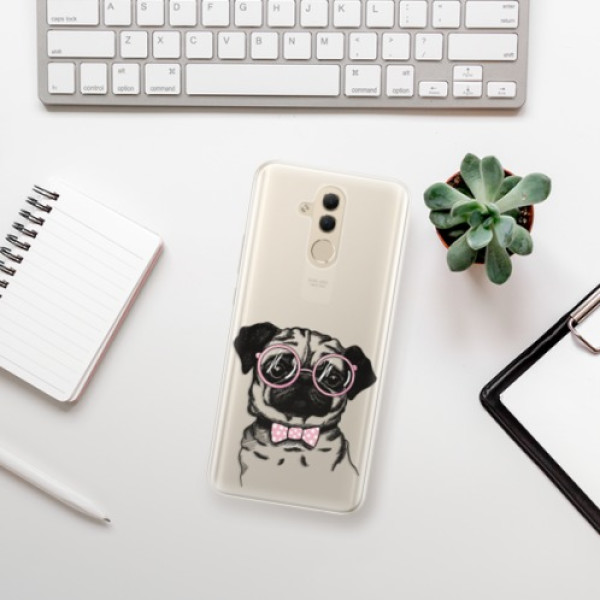 Silikónové puzdro iSaprio - The Pug - Huawei Mate 20 Lite