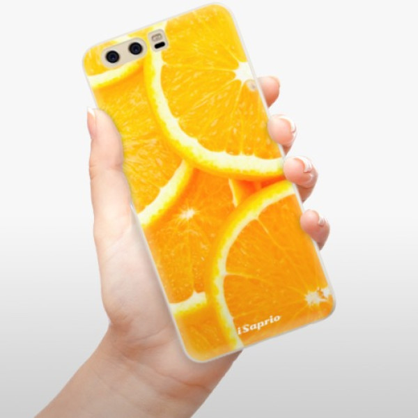 Silikónové puzdro iSaprio - Orange 10 - Huawei P10