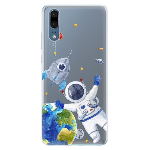 Silikónové puzdro iSaprio - Space 05 - Huawei P20