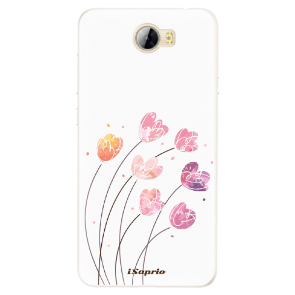 Silikónové puzdro iSaprio - Flowers 14 - Huawei Y5 II / Y6 II Compact
