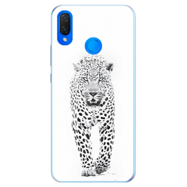 Silikónové puzdro iSaprio - White Jaguar - Huawei Nova 3i