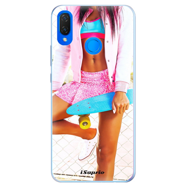 Silikónové puzdro iSaprio - Skate girl 01 - Huawei Nova 3i