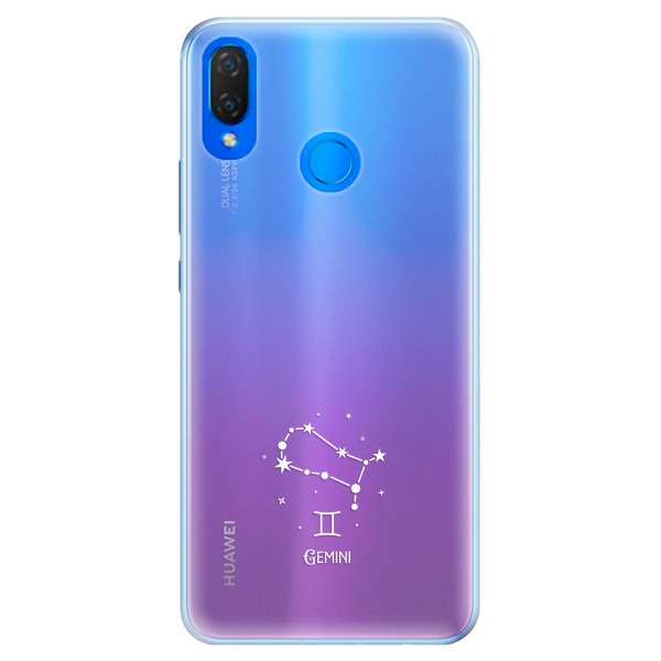 Silikónové puzdro iSaprio - čiré - Blíženci - Huawei Nova 3i