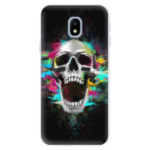Silikónové puzdro iSaprio - Skull in Colors - Samsung Galaxy J3 2017
