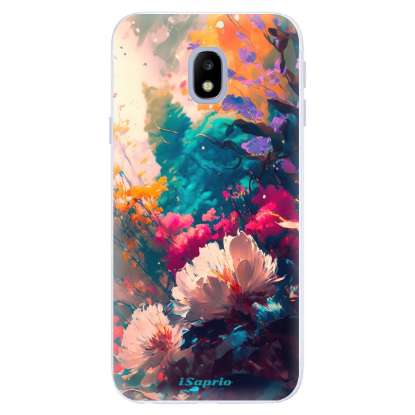 Silikónové puzdro iSaprio - Flower Design - Samsung Galaxy J3 2017