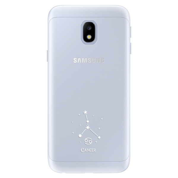 Silikónové puzdro iSaprio - čiré - Rak - Samsung Galaxy J3 2017