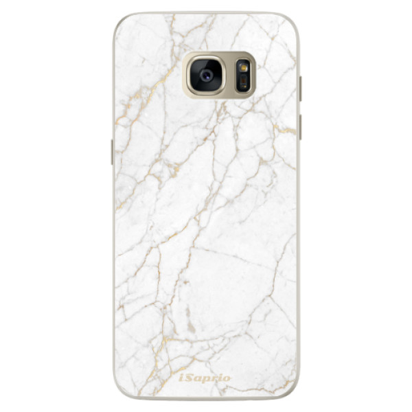 Silikónové puzdro iSaprio - GoldMarble 13 - Samsung Galaxy S7