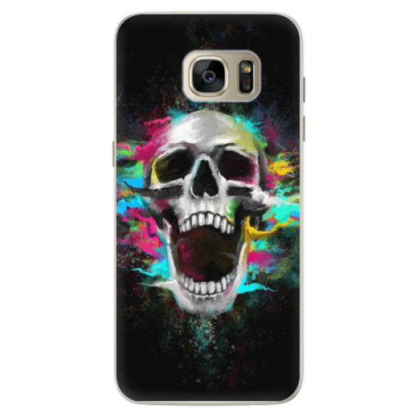 Silikónové puzdro iSaprio - Skull in Colors - Samsung Galaxy S7