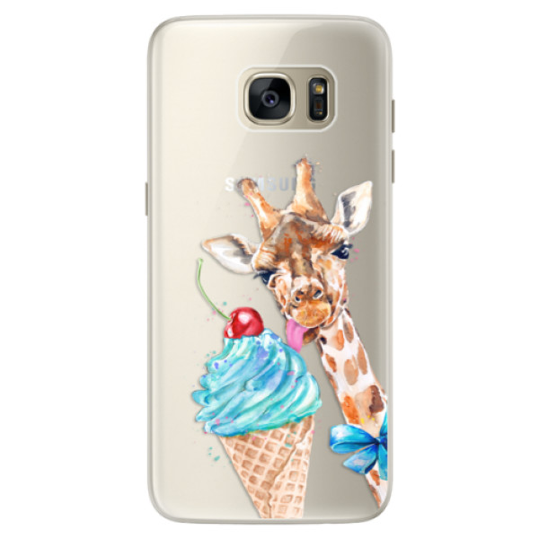 Silikónové puzdro iSaprio - Love Ice-Cream - Samsung Galaxy S7