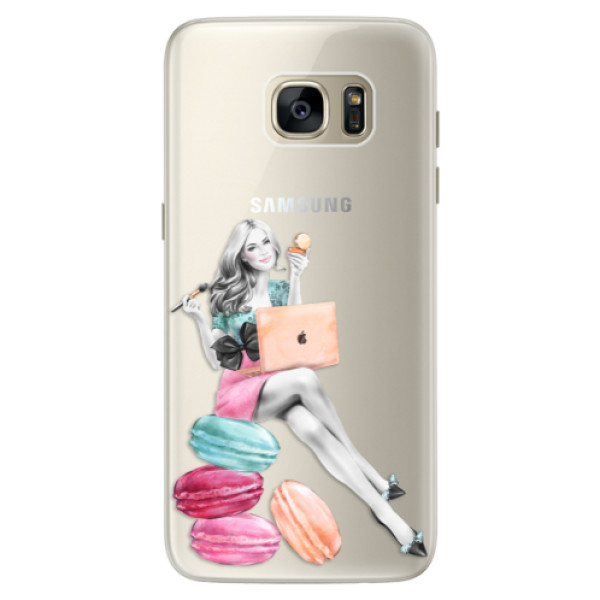 Silikónové puzdro iSaprio - Girl Boss - Samsung Galaxy S7 Edge