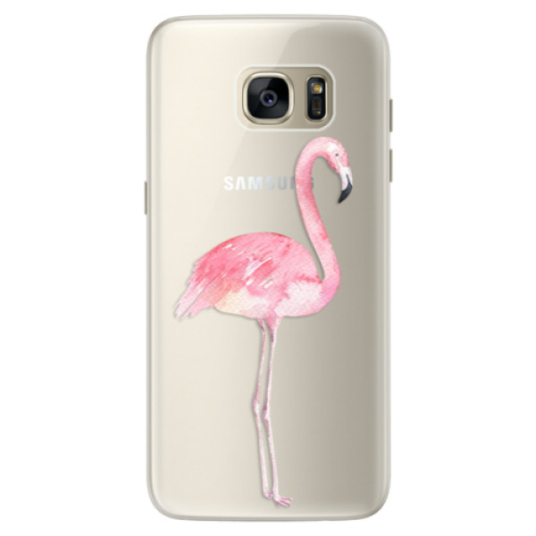 Silikónové puzdro iSaprio - Flamingo 01 - Samsung Galaxy S7 Edge