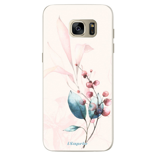 Silikónové puzdro iSaprio - Flower Art 02 - Samsung Galaxy S7 Edge