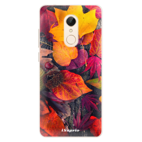 Silikónové puzdro iSaprio - Autumn Leaves 03 - Xiaomi Redmi 5