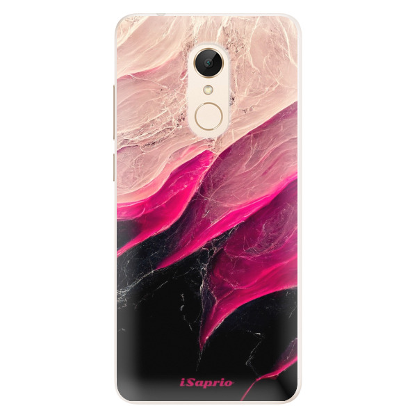 Silikónové puzdro iSaprio - Black and Pink - Xiaomi Redmi 5