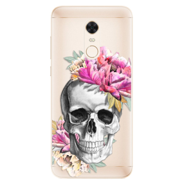 Silikónové puzdro iSaprio - Pretty Skull - Xiaomi Redmi 5 Plus