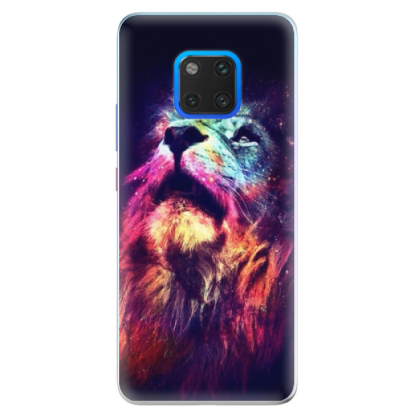 Silikónové puzdro iSaprio - Lion in Colors - Huawei Mate 20 Pro