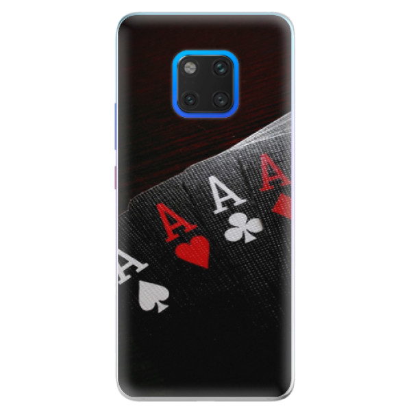 Silikónové puzdro iSaprio - Poker - Huawei Mate 20 Pro