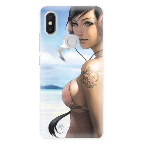 Silikónové puzdro iSaprio - Girl 02 - Xiaomi Redmi S2