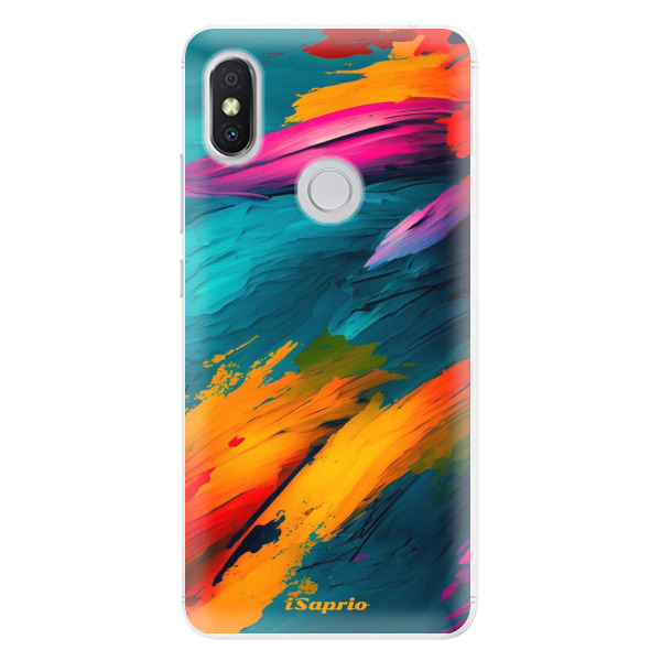 Silikónové puzdro iSaprio - Blue Paint - Xiaomi Redmi S2