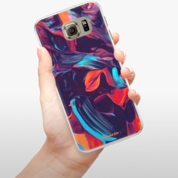 Silikónové puzdro iSaprio - Color Marble 19 - Samsung Galaxy S6 Edge