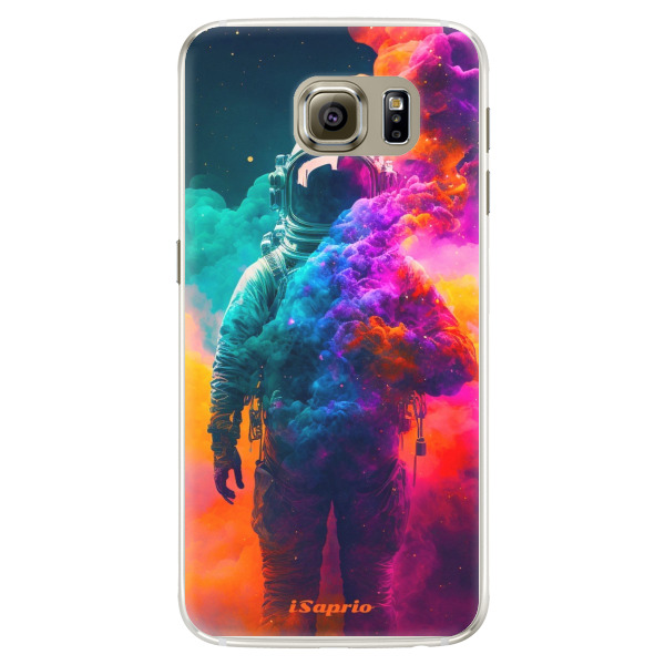 Silikónové puzdro iSaprio - Astronaut in Colors - Samsung Galaxy S6 Edge