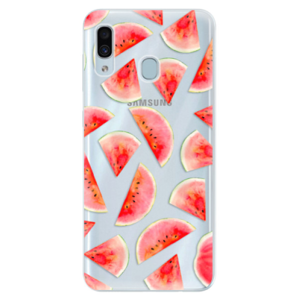 Silikónové puzdro iSaprio - Melon Pattern 02 - Samsung Galaxy A30