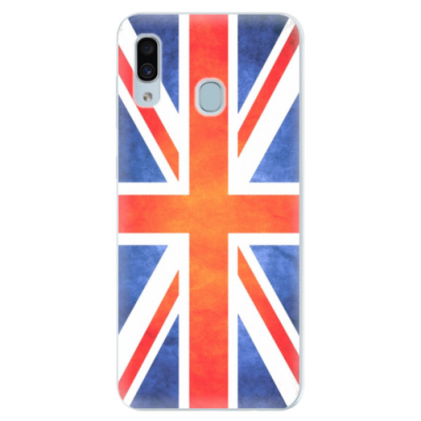 Silikónové puzdro iSaprio - UK Flag - Samsung Galaxy A30