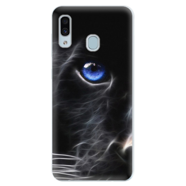 Silikónové puzdro iSaprio - Black Puma - Samsung Galaxy A30