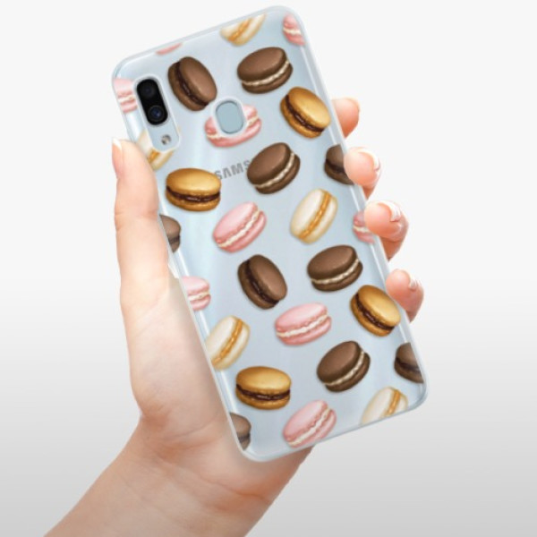 Silikónové puzdro iSaprio - Macaron Pattern - Samsung Galaxy A30