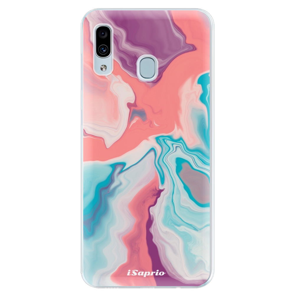 Silikónové puzdro iSaprio - New Liquid - Samsung Galaxy A30