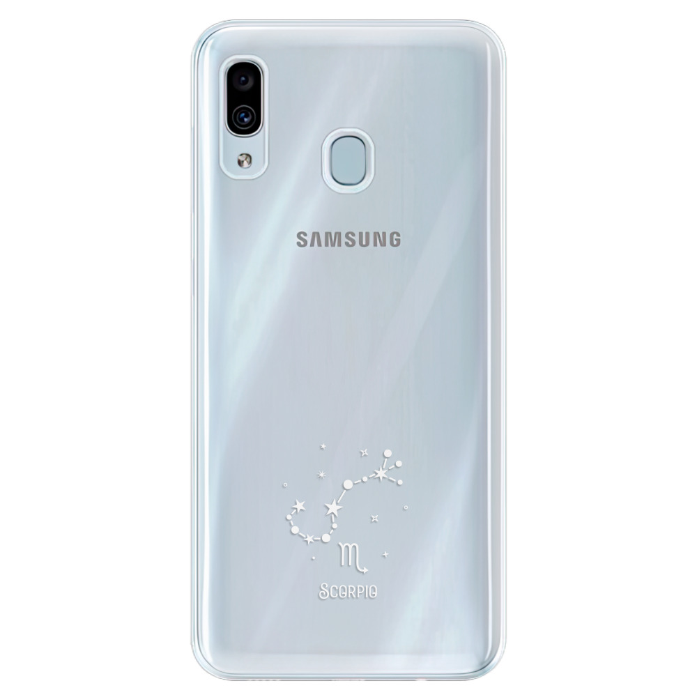 Silikónové puzdro iSaprio - čiré - Štír - Samsung Galaxy A30