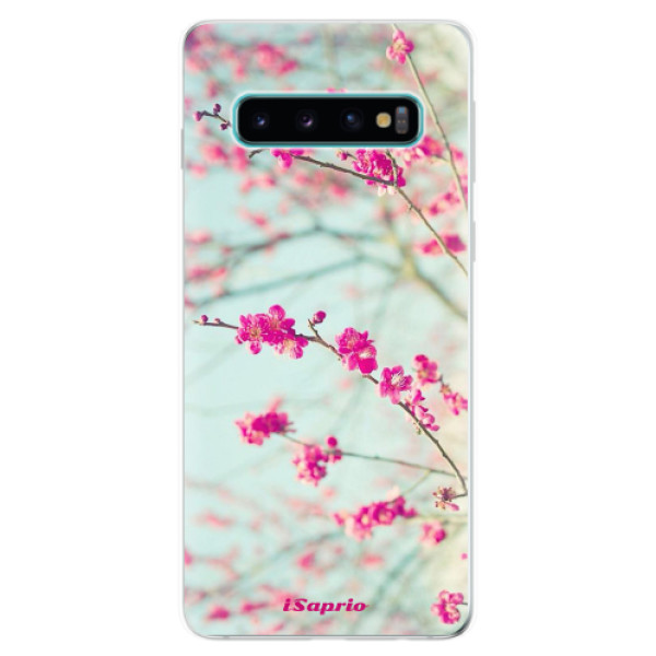 Odolné silikónové puzdro iSaprio - Blossom 01 - Samsung Galaxy S10