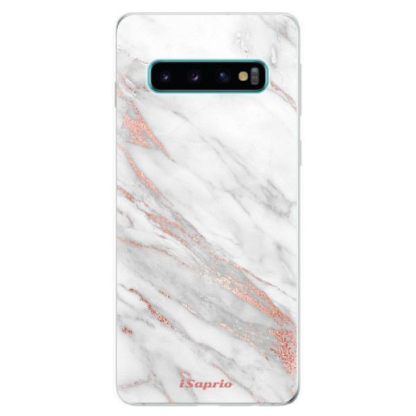 Odolné silikónové puzdro iSaprio - RoseGold 11 - Samsung Galaxy S10